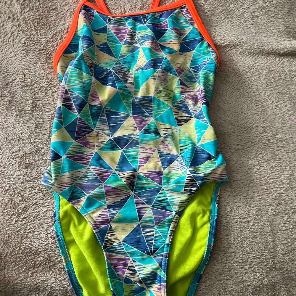 Sporti Thin Strap One Piece Swimsuit - 28